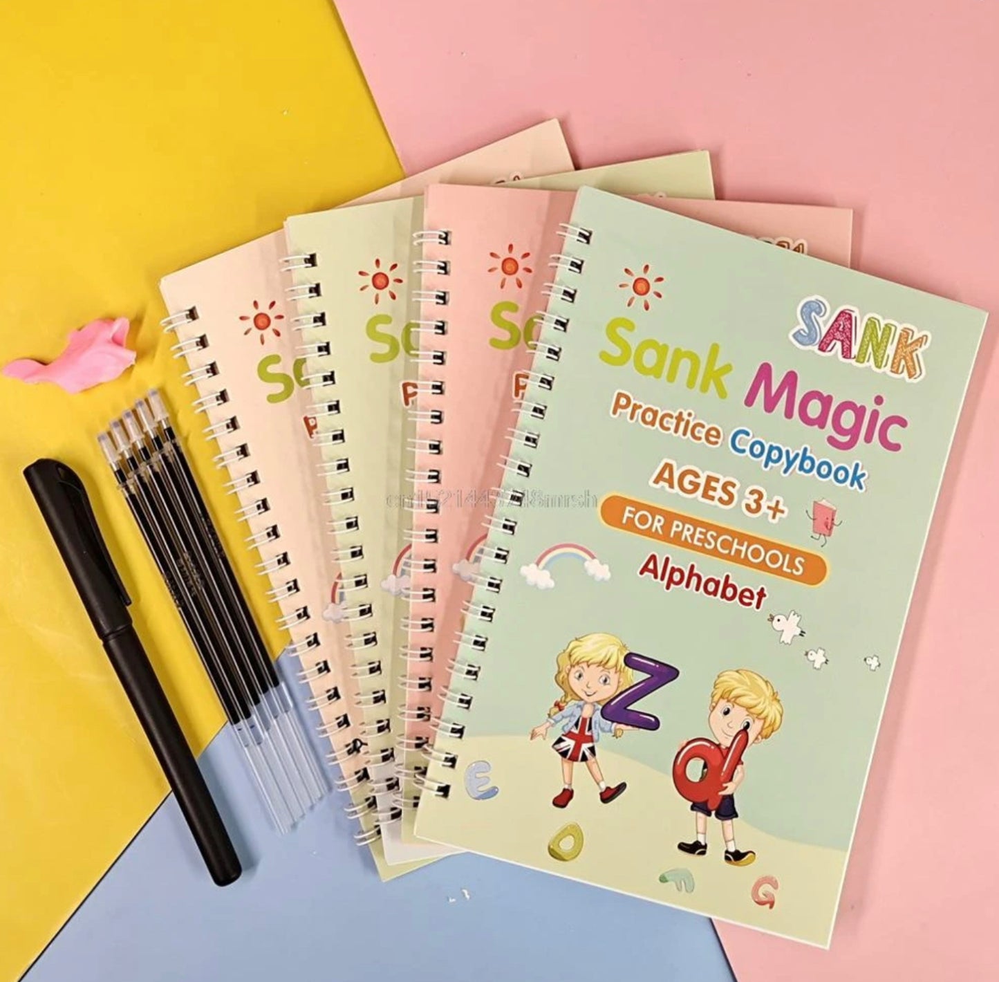Cahiers d’écritures Montessori (Différentes langues)