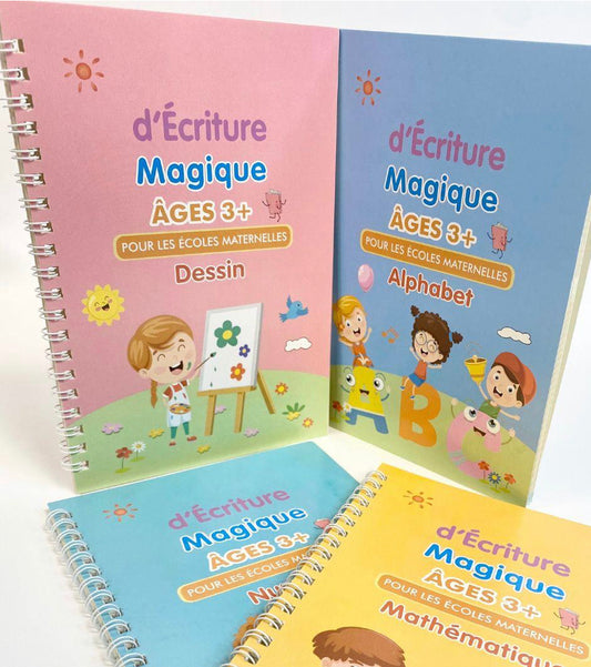 Cahiers d’écritures Montessori (Différentes langues)